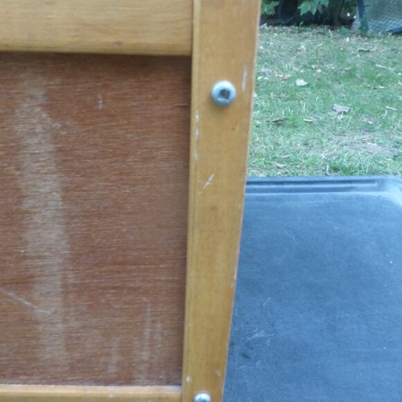 BS - Old DOLL CRIB Doll Display Vintage Doll Collection vintage Wood Toy Box - Picture 6 of 8